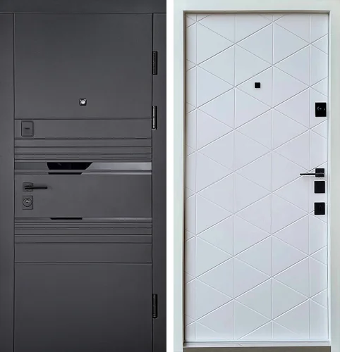 Дверь металлическая квартирная №122