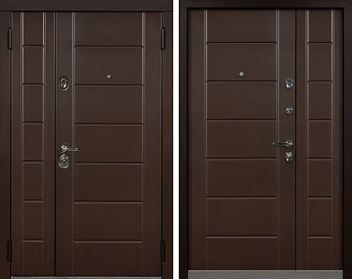 Полуторная входная дверь №14
