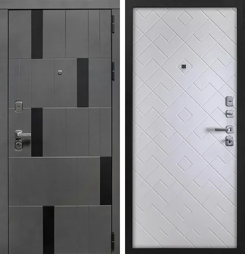 Металлическая входная дверь с утеплителем №10