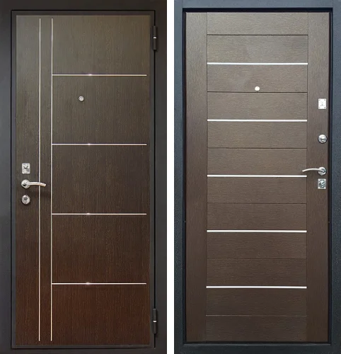 Дверь железная входная МДФ №33