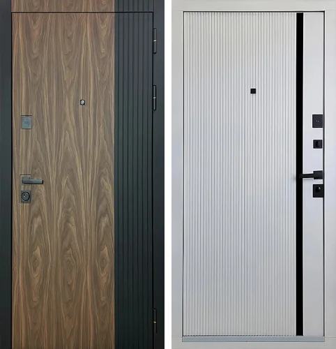 Входная дверь в загородный дом с терморазрывом №86