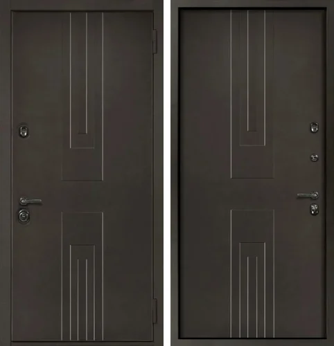 Дверь стальная утепленная №8