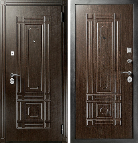 Стандартная входная дверь для дома №64