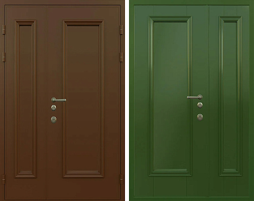 Двойная широкая дверь №25