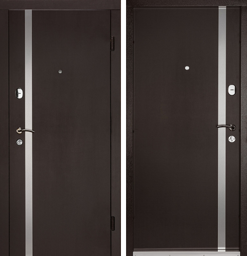 Входная дверь нестандартная №1