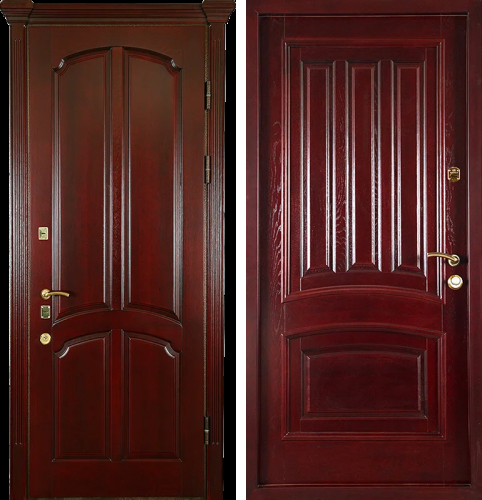 Дверь из массива дерева №1