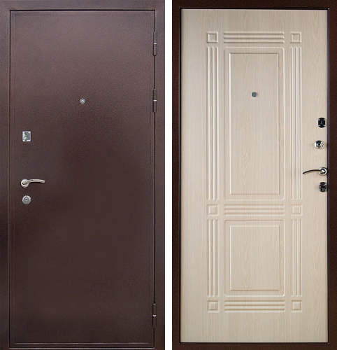 Входная глухая дверь №16