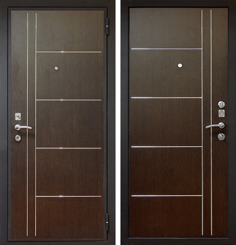 Стандартная металлическая дверь в квартиру №29